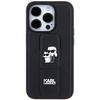 KARL LAGERFELD HARDCASE DO IPHONE 14 PRO 6.1 Z PINS KARL&CHOUPETTE SAFFIANO