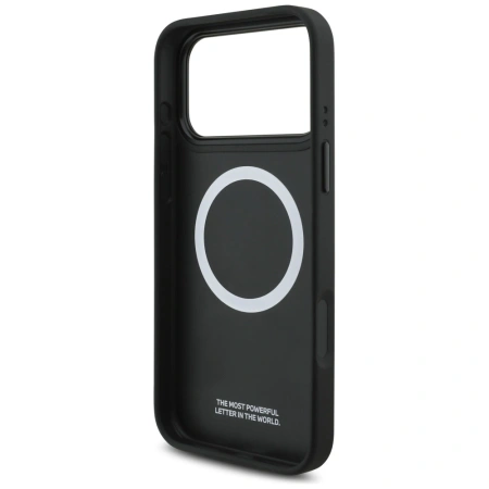BMW ETUI M PERFORATED STRIPE LOGO DO MAGSAFE IPHONE 17 PRO MAX STYLOWY