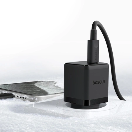 BASEUS ŁADOWARKA SIECIOWA PALM 30W USB-C DO TELEFONÓW TABLETÓW Z SZYBKIM