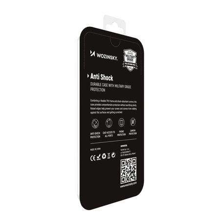 Wozinsky Anti Shock pancerne etui do Samsung Galaxy M51 przezroczysty