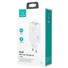 USAMS ŁADOWARKA SIECIOWA 65W 2XUSB-C DO IPHONE 12 13 14 15 PD FAST CHARGING