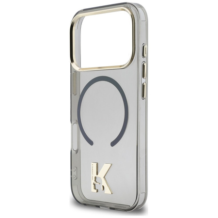 Etui Karl Lagerfeld IML K Head Logo      MagSafe do iPhone 17 Pro Max czarny