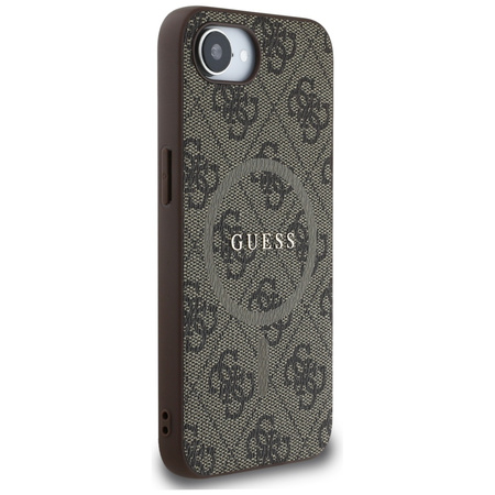 GUESS ETUI RING CLASSIC LOGO DO IPHONE 16E Z MAGNETYCZNYM SYSTEMEM