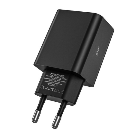 TECH-PROTECT ŁADOWARKA 2-PORTOWA PD 35W DO IPHONE 11 12 13 SZYBKA ŁADOWARKA