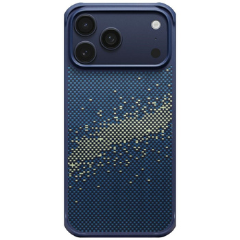 Etui PITAKA StarPeak Aramid ProGuard     MagSafe do iPhone 17 Pro milky way galaxy