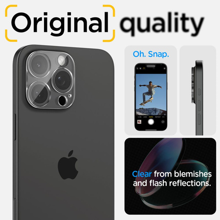 SPIGEN OSŁONA APARATU DO IPHONE 14 PRO MAX 15 PRO MAX 16 PRO OCHRONNE SZKŁO