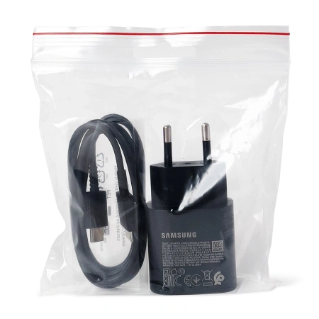 SAMSUNG ŁADOWARKA 25W Z KABLEM USB-C DO TELEFONÓW GALAXY Z OPATKĄ