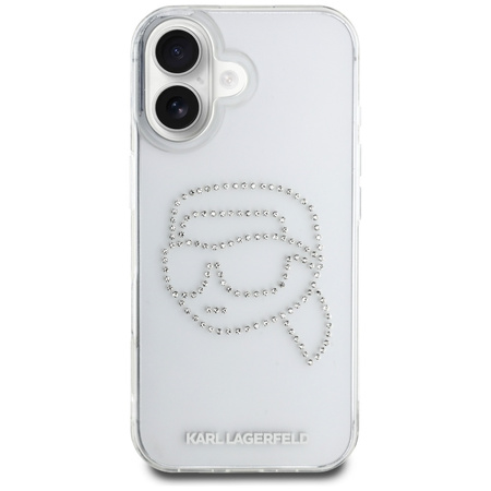 KARL LAGERFELD ETUI IML RHINESTONES KARL HEAD DO IPHONE 16 OCHRONA
