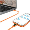 Kabel USAMS SJ773 PD 60W USB-C/USB-C 1.2m pomarańczowy