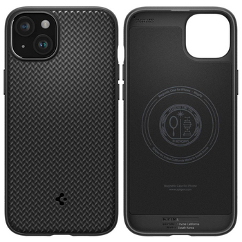 SPIGEN MAG ARMOR MAGSAFE IPHONE 15 MATTE BLACK