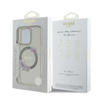 GUESS POKROWIEC HARDCASE DO IPHONE 16 PRO 6.3 DO MAGSAFE IML FLOWERS WREATH