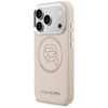 Etui Karl Lagerfeld K Head Point Logo MagSafe do iPhone 17 Pro różowy