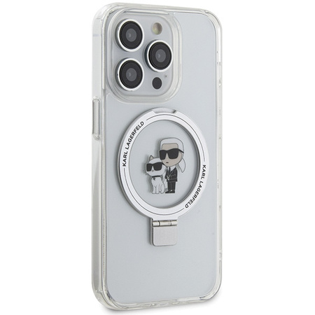 KARL LAGERFELD ETUI DO IPHONE 14 PRO 6.1 HARDCASE RING STAND DO MAGSAFE