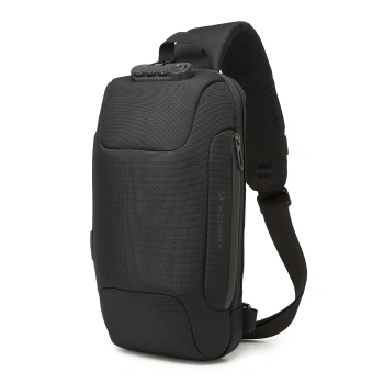 WOZINSKY PLECAK MIEJSKI PREMIUM DO LAPTOPA Z SYSTEMEM ANTYKRADZIEŻOWYM USB
