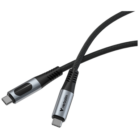 VERBATIM KABEL USB-C DO USB-C 100W DO LAPTOPA TELEFONU 120CM SZYBKIE