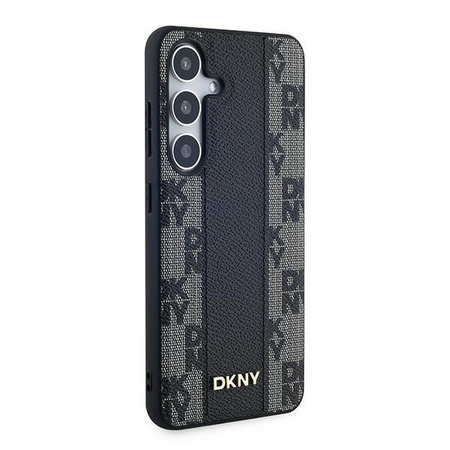 DKNY ETUI MAGNETYCZNE DO SAMSUNG GALAXY S24 S921 HARDCASE LEATHER CHECKERED