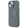 KARL LAGERFELD ETUI HARDCASE DO IPHONE 15 6.1 DO MAGSAFE IML METAL