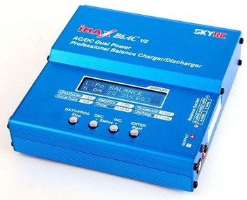 SKYRC ŁADOWARKA IMAX B6AC V2 DO LIPOS LiFe NiMH 6-8S ZASILACZ WYSOKIEJ MOCY