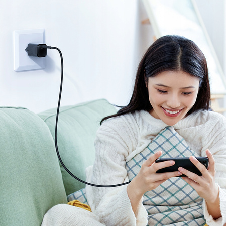 MCDODO SZYBKA ŁADOWARKA SIECIOWA ZASILACZ DO IPHONE LIGHTNING 20W KABEL 1M