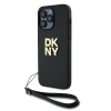 DKNY POKROWIEC HARDCASE DO IPHONE 14 PRO 6.1 Z OPASKĄ NA RĘKĘ LOGO