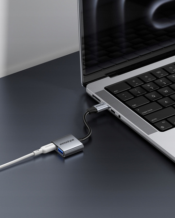 INNOSTYLE PRZEJŚCIÓWKA USB-C USB OTG USB-A ADAPTER KABEL PENDRIVE ŁADOWANIE