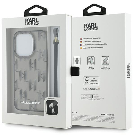 KARL LAGERFELD ETUI HARDCASE DO IPHONE 15 PRO MAX 6.7 KLHCP15XHKDPNSK IML