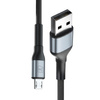 Accessories - 3mk Hyper Cable N-SERIES A to Micro 1m QC 3.0 5V/2.4A 12W Black
