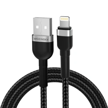 WOZINSKY KABEL DO LIGHTNING 2.4A 2M DO IPHONE 11 12 PRO MAX SZYBKIE