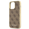 Guess GUHMP13LG4GB iPhone 13 Pro / 13 6,1" brązowy/brown hard case 4G Collection Magsafe