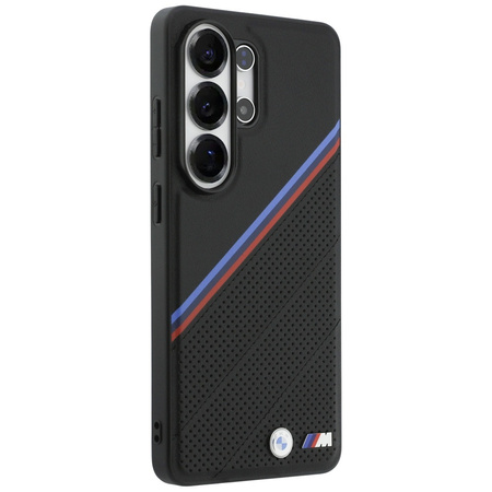 Etui BMW Tricolor Metal Logo MagSafe do Samsung Galaxy S26 Ultra czarny