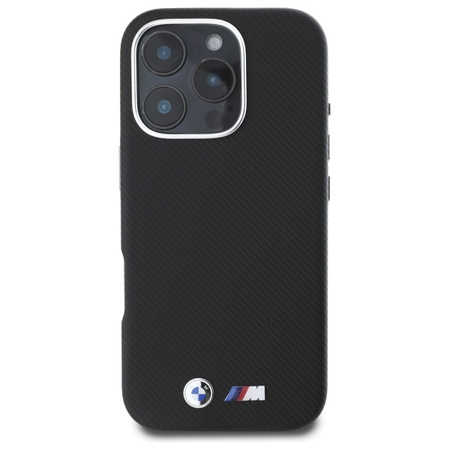 BMW ETUI DO IPHONE 16 PRO MAX HARDCASE Z METALU I KEVLARU BMHCP16X23PUFWKEV