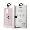 KARL LAGERFELD ETUI HARDCASE SILICONE DO IPHONE 15 PRO MAX 6.7 DO MAGSAFE