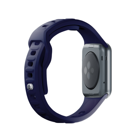 38/40/41/42 mm Ocean Blue (small) - 3mk Silicone Watch Strap for Apple
