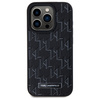 KARL LAGERFELD CASE DO IPHONE 15 PRO 6,1 HARDCASE LEATHER MONOGRAM