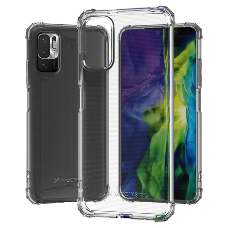 Wozinsky Anti Shock etui Xiaomi Redmi Note 11E /Redmi 10 5G / Redmi 10 Prime+ 5G / Poco M4 5G pancerny pokrowiec przezroczyste