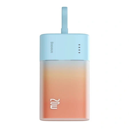 BASEUS POWERBANK POPSICLE 5200MAH 20W Z WBUDEWANYM KABLEM DO LIGHTNING