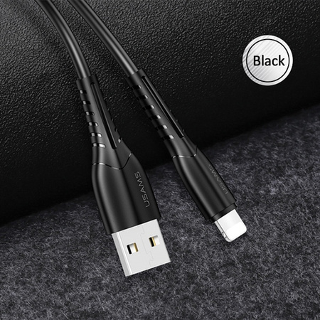USAMS KABEL DO LIGHTNING DO TELEFONÓW APPLE 1M Z FUNKCJĄ SZYBKIEGO