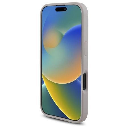 GUESS ETUI HARD CASE DO IPHONE 16 6.1 4G BIG LOGO OCHRONA NA TELEFON Z LOGO