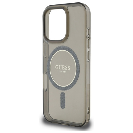 GUESS ETUI HARDCASE DO IPHONE 16 PRO MAX 6.9 DO MAGSAFE Z IML GLITTER