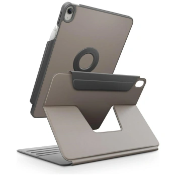Etui UNIQ Rovus Snapmount Magnetic 360 Rotating Detachable do iPad Air 11" 2024 / 2025 / iPad Air 10.9" 2020 / 2022 - szare