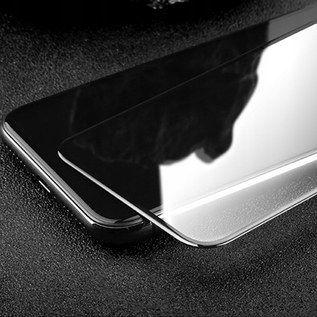 Szkło Hartowane CO2, do iPhone 13 Pro Max, 10D, czarne