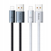 MCDODO KABEL USB-A LIGHTNING SZYBKIE ŁADOWANIE DO TELEFONU LED CZARNY 2M