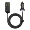BASEUS ŁADOWARKA SAMOCHODOWA BACKSEATPAL L1 110W 3 X USB-A 3 X USB-C