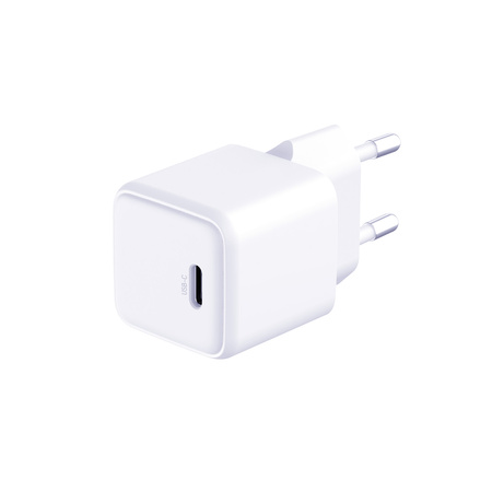 3MK SZYVKA ŁADOWARKA SIECIOWA KOSTKA DO TELEFONU 1X USB PD 25W KABEL USB-C