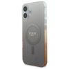 GUESS POKROWIEC HARDCASE DO IPHONE 16 PLUS DO MAGSAFE GLITTER GRADIENT