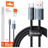 MCDODO KABEL USB-A USB-C SZYBKIE ŁADOWANIE USB TYP C 6A 100W 1M LED CZARNY