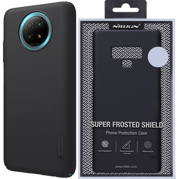 Nillkin Super Frosted Shield wzmocnione etui pokrowiec + podstawka Xiaomi Redmi Note 9T 5G czarny