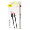 BASEUS KABEL PRZEWÓD USB / LIGHTNING QC3.0 2A 3M CZARNO-CZERWONY