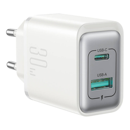 JOYROOM ŁADOWARKA 30W DUAL-PORT DO TELEFONÓW 2 PORTY A C SZYBKIE ŁADOWANIE