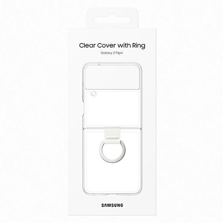 SAMSUNG ETUI CASE POKROWIEC DO GALAXY Z FLIP 4 EF-OF721CTEGWW PRZEZROCZYSTY